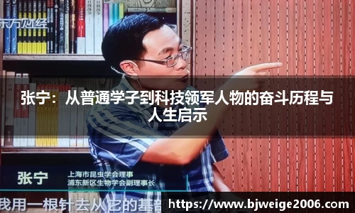 张宁：从普通学子到科技领军人物的奋斗历程与人生启示